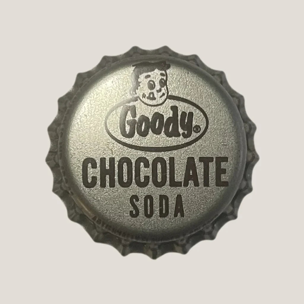 Rare 1960s Goody Chocolate Soda Cork Bottle Cap from Indianapolis