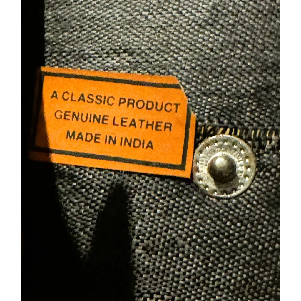 Rare 1960s Indian Leather Coin Purse Bursts with Vintage Charm