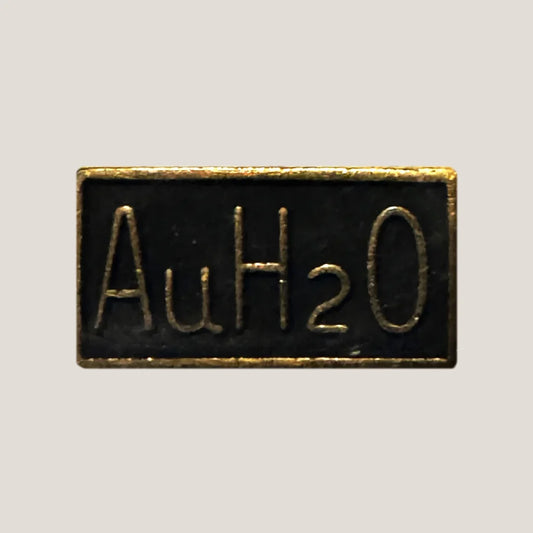 Rare 1964 AuH2O Barry Goldwater Campaign Pin Sealed in Package