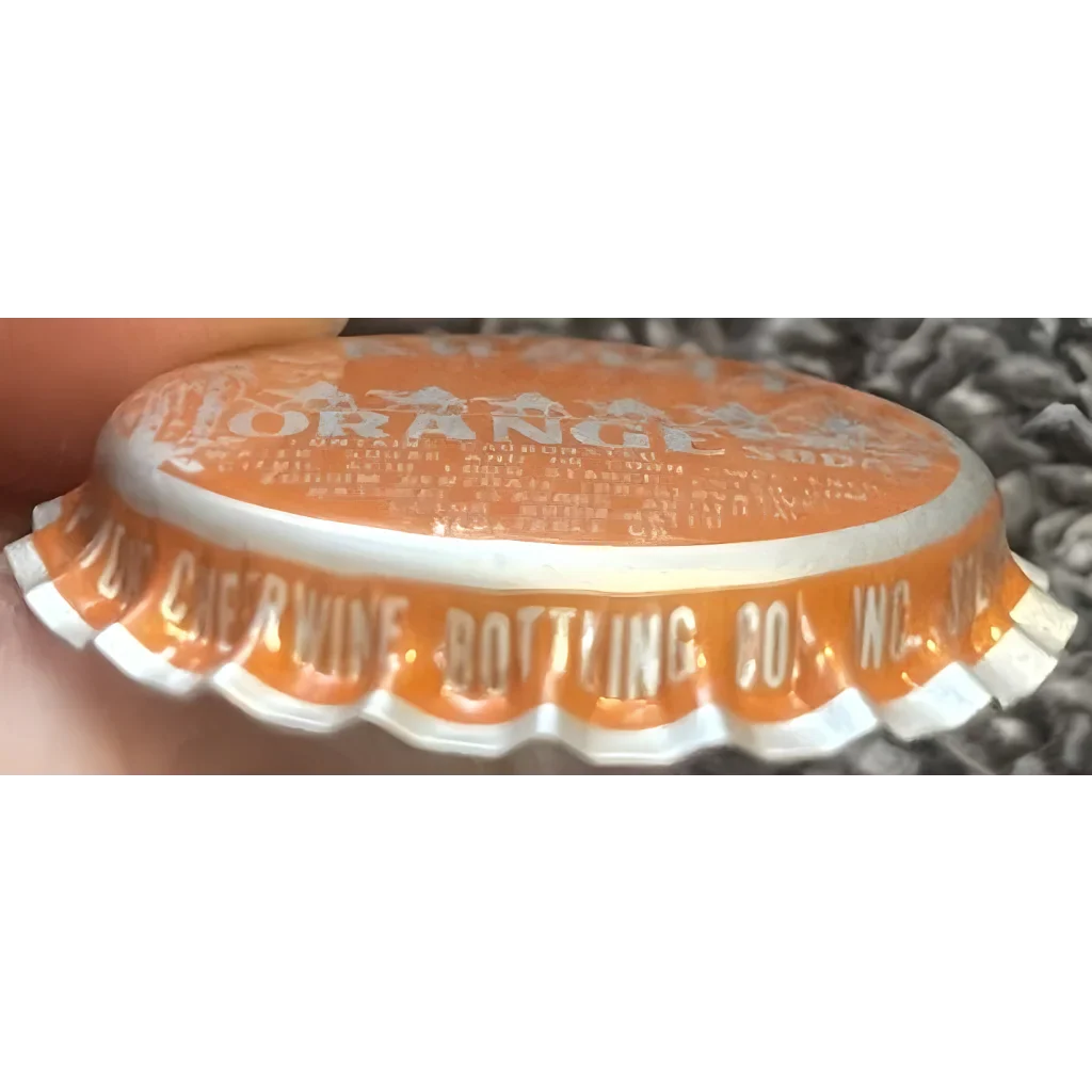 Rare 1970s Salisbury NC Caravan Orange Soda Bottle Cap Discovered