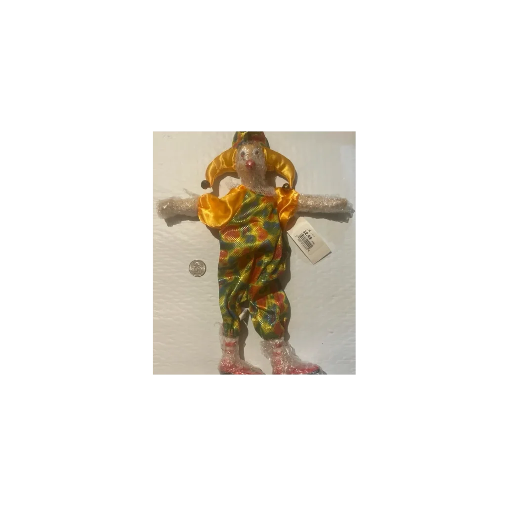 Vintage 1981 Porcelain Clown Doll Brings Circus Magic to Collectors