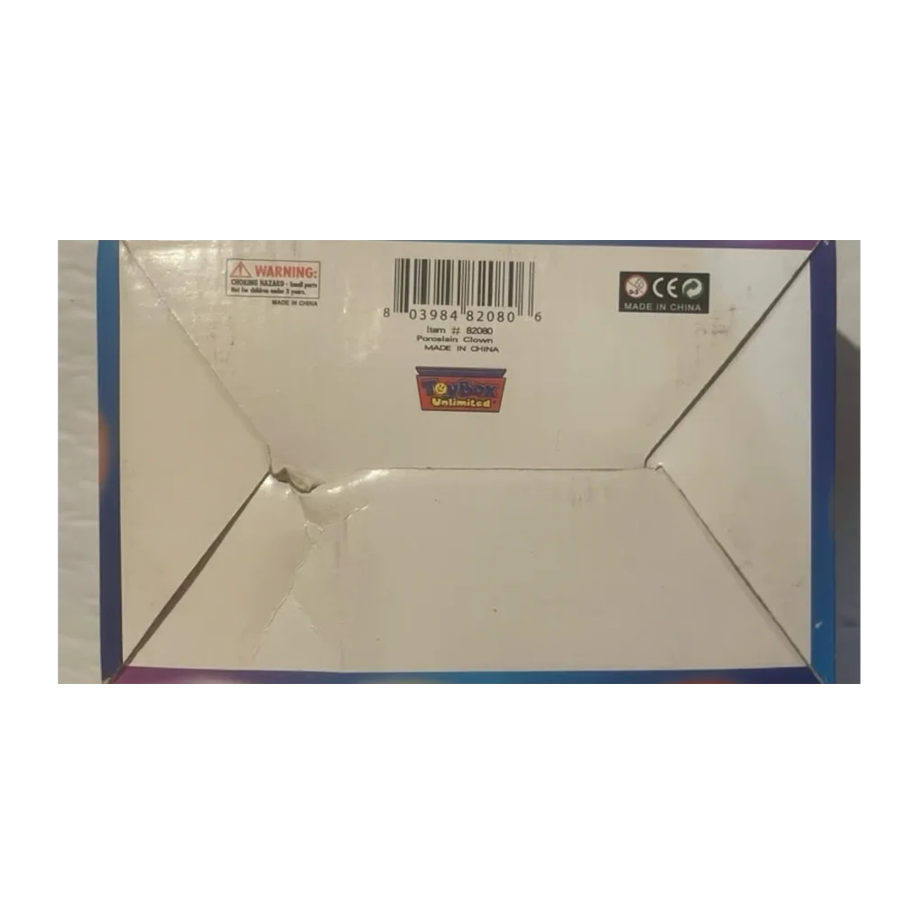 Vintage 1981 Porcelain Clown Doll Brings Circus Magic to Collectors