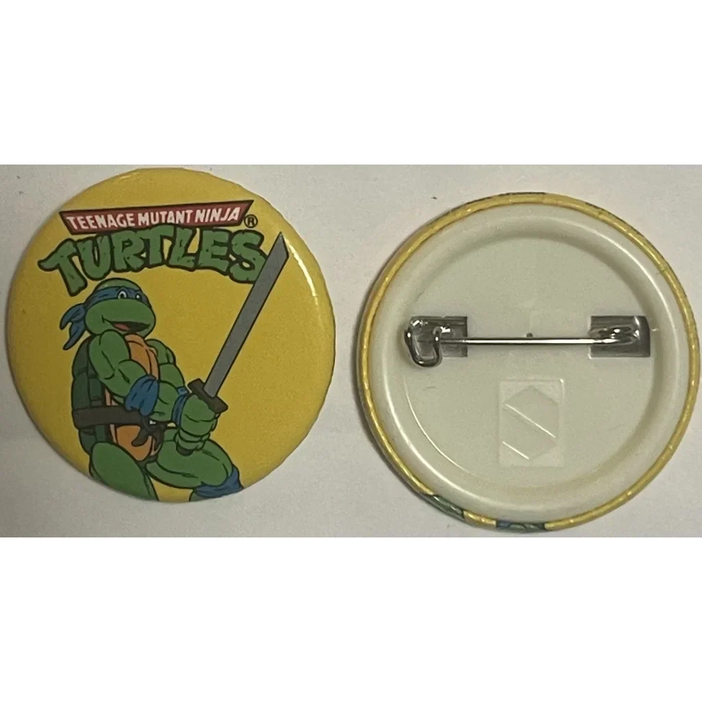 Rare 1990 Leonardo Pin from Ninja Turtles Movie