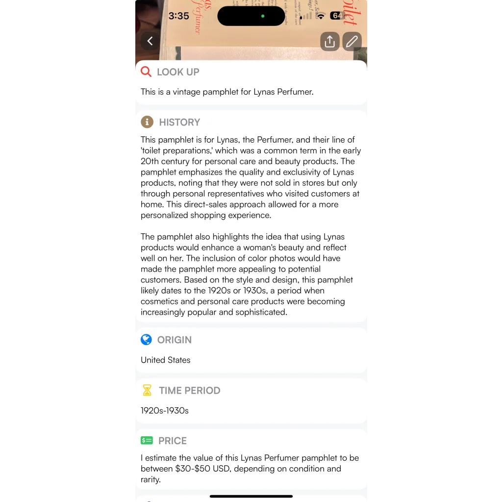 Rare Antique 1920s Milady Toiletry Brochure Catalog Unveiled