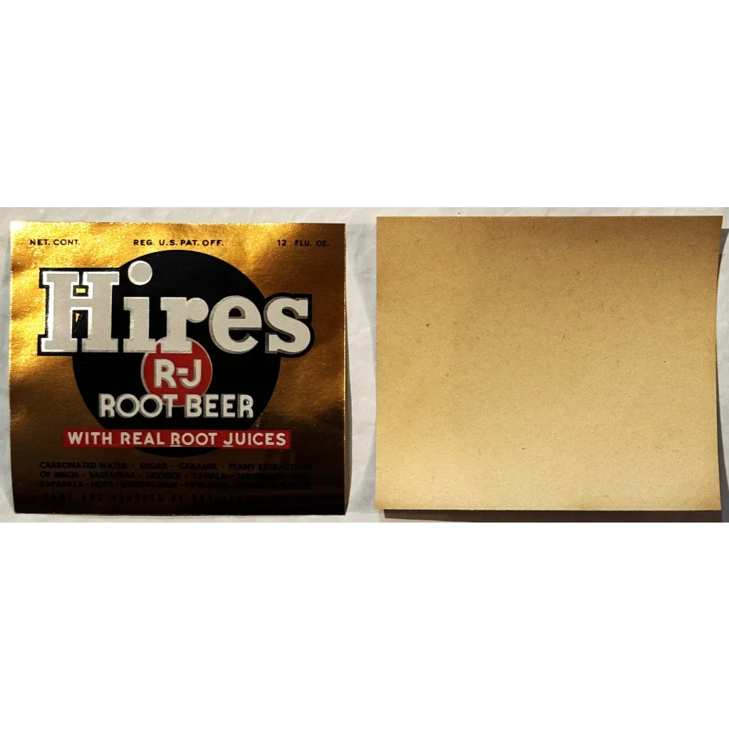 Rare 1930s Hires Root Beer Label Dazzles Collectors