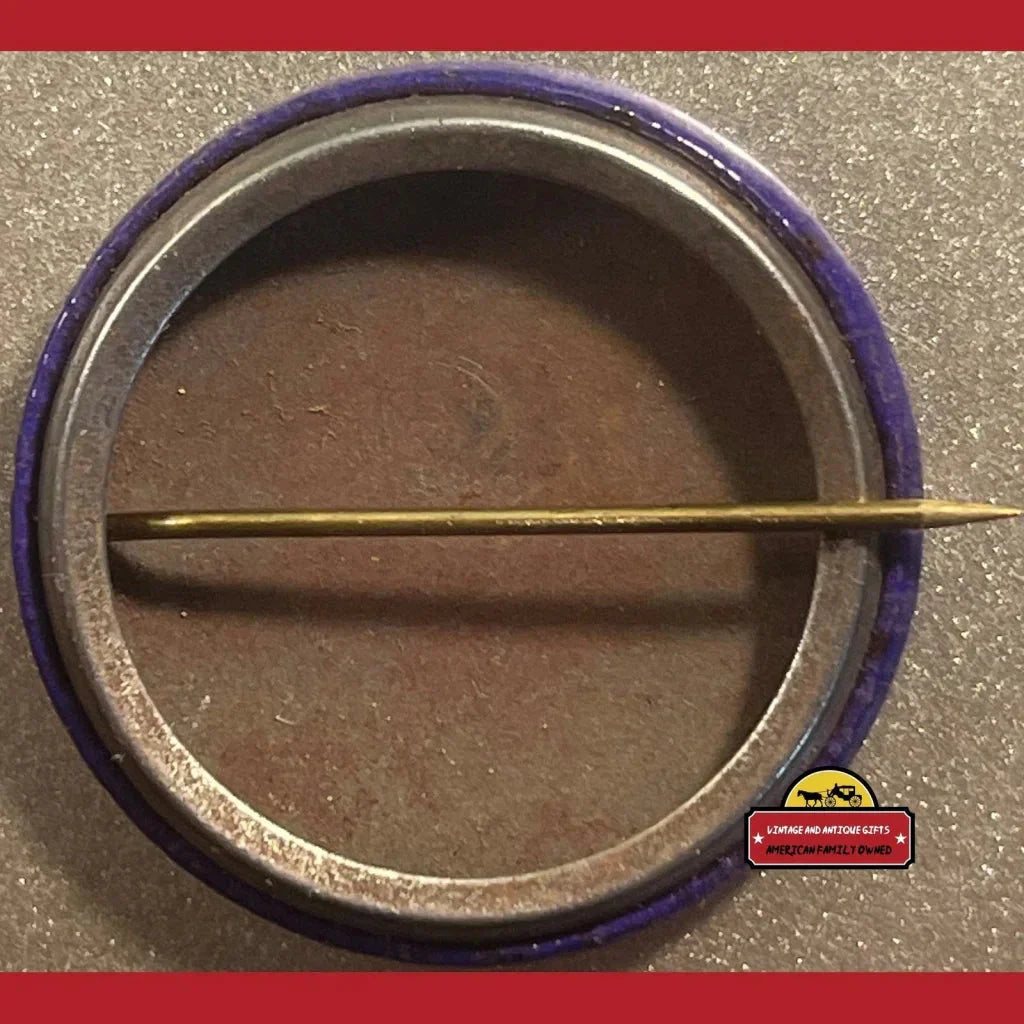 Rare Antique Elks Celluloid Pin Treasure from Early 1900s