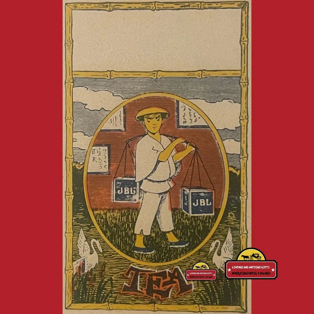 Rare Antique Lyons & Son Promotional Ad Label from 1910s Indiana