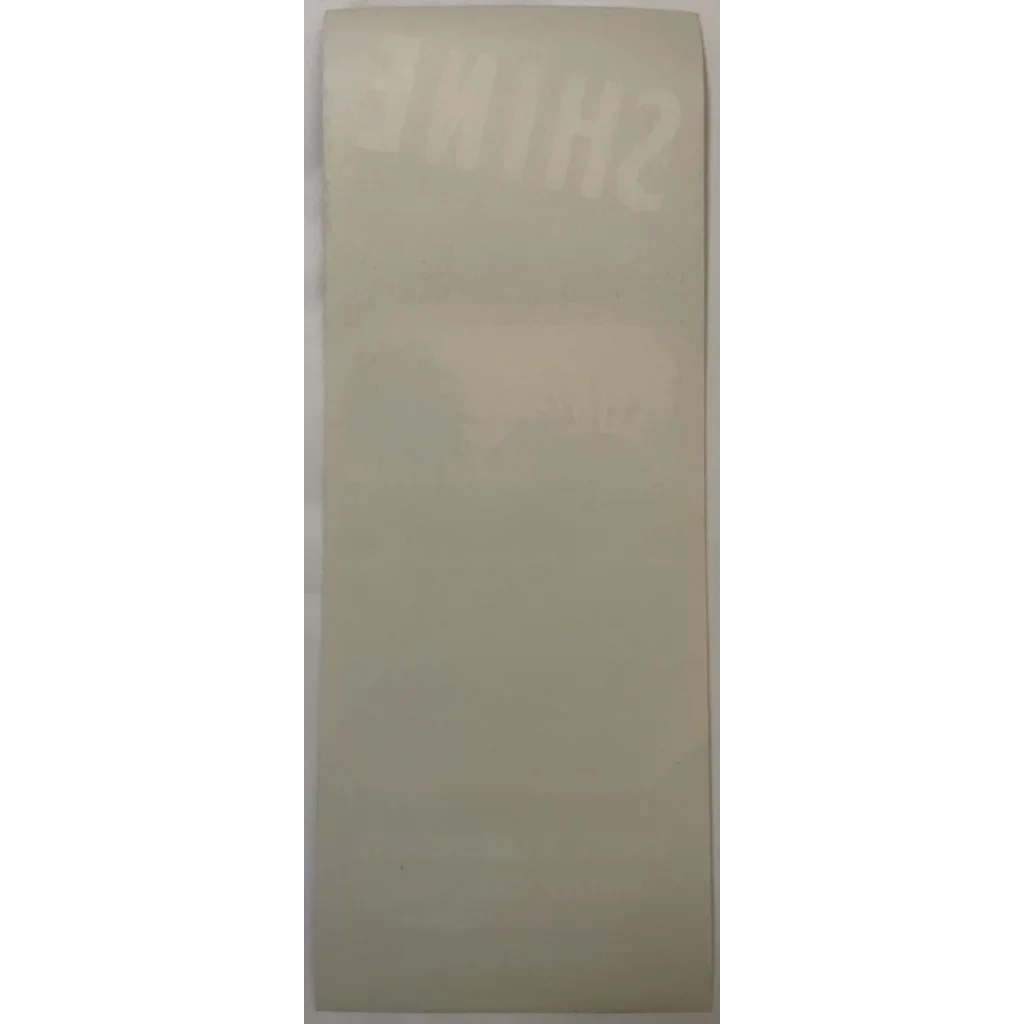 Rare 1940s Orlando Shine Crate Label Tropical Vintage Collectible