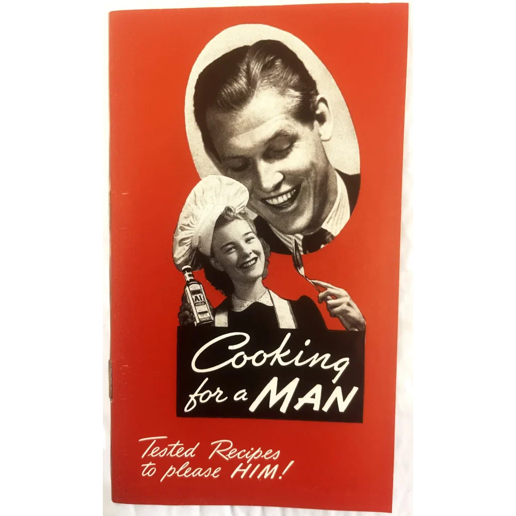 Rare Antique Vintage 1941 A1 Cooking for a Man Cookbook
