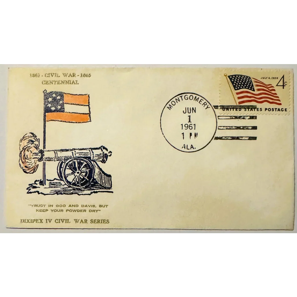 Rare Civil War Centennial Envelope Commemorative Cover