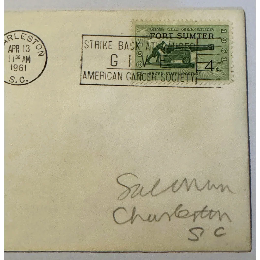 Rare Civil War Centennial Envelope Commemorative Cover