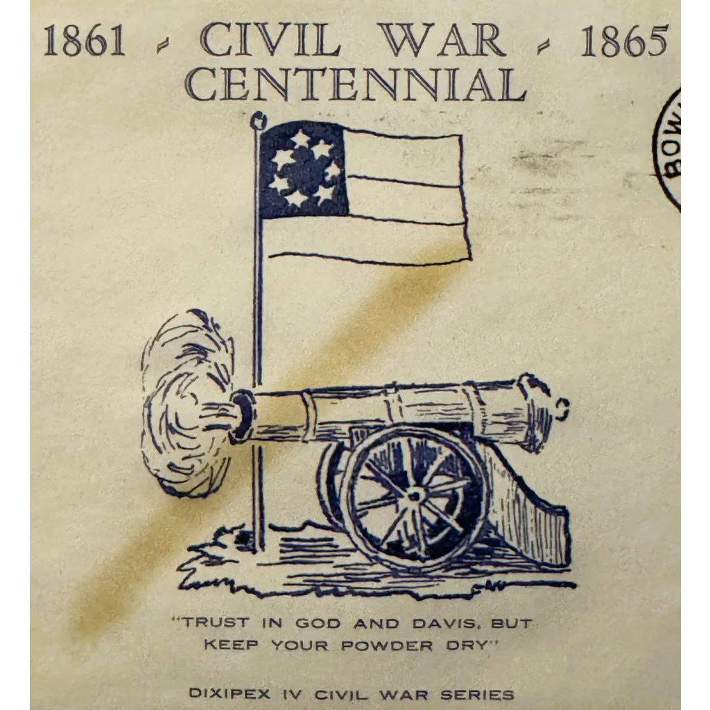 Rare Civil War Centennial Envelope Commemorative Cover