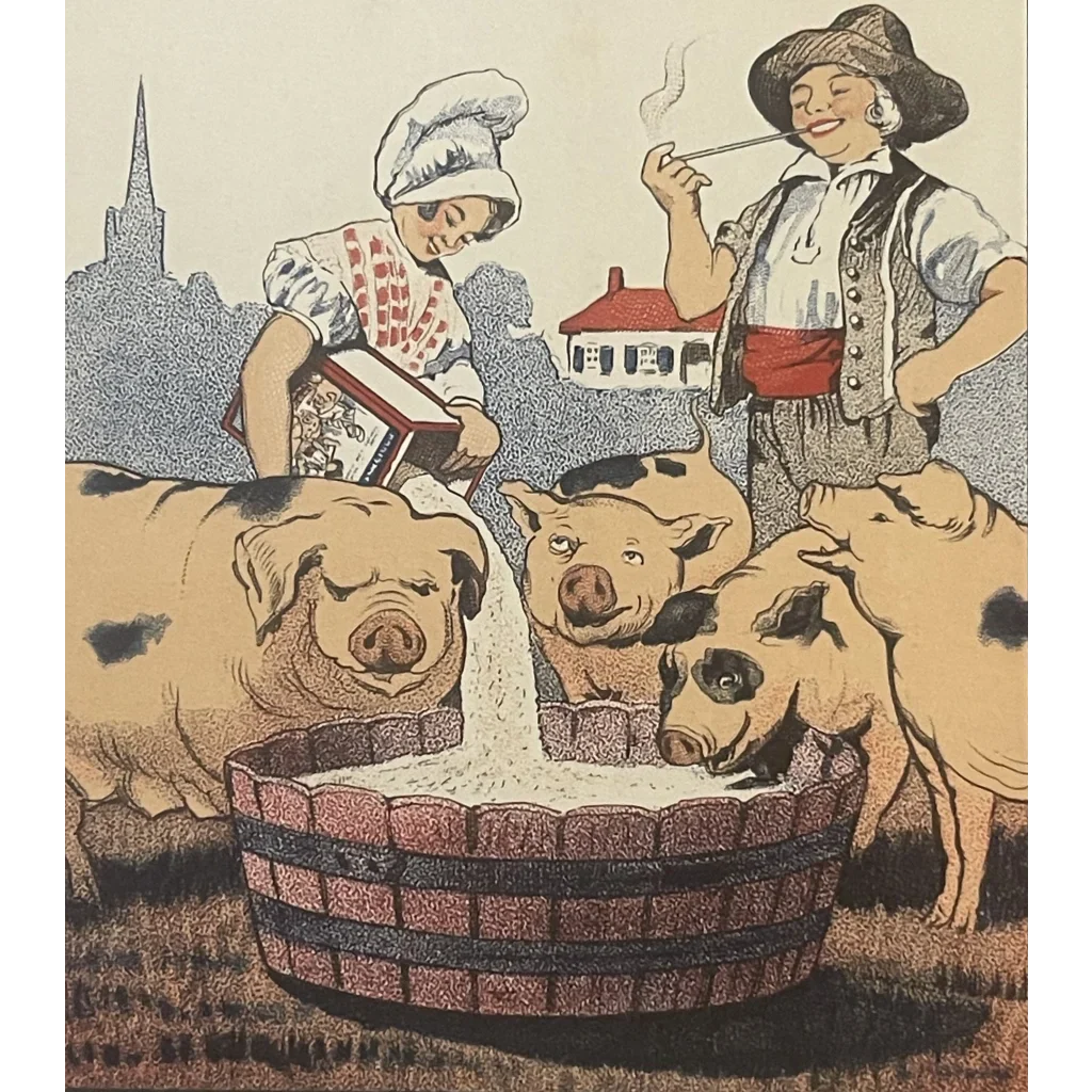 Rare 1910s Normandine Pig Medicine Box Unearths Farm History