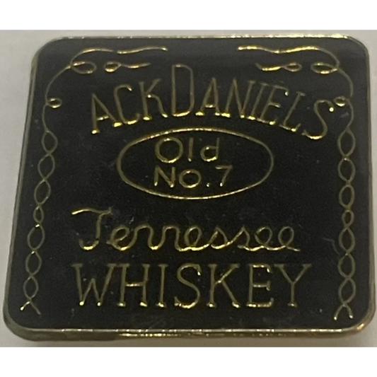 Rare Misprint Jack Daniel's Vintage Enamel Pin for Collectors