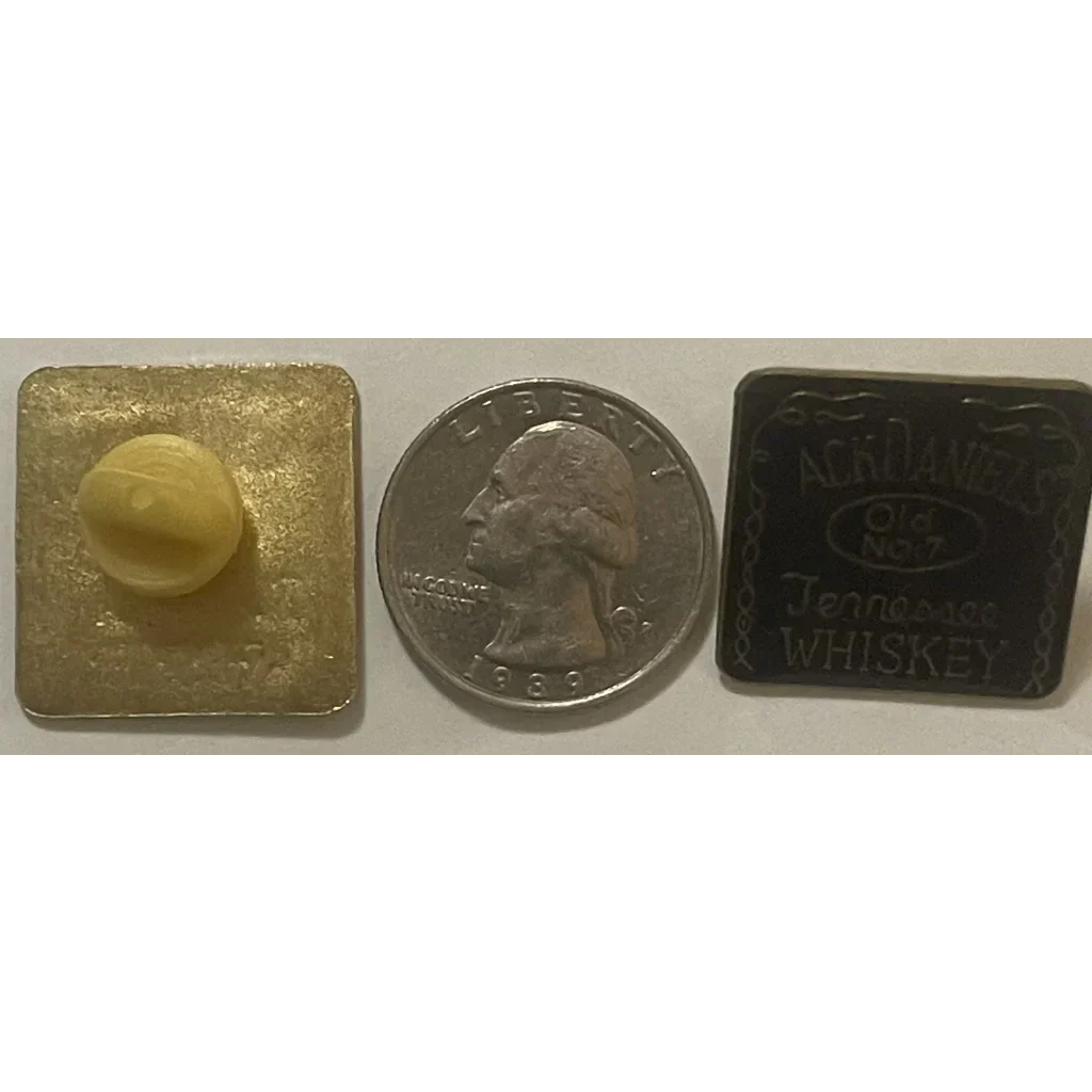 Rare Misprint Jack Daniel's Vintage Enamel Pin for Collectors