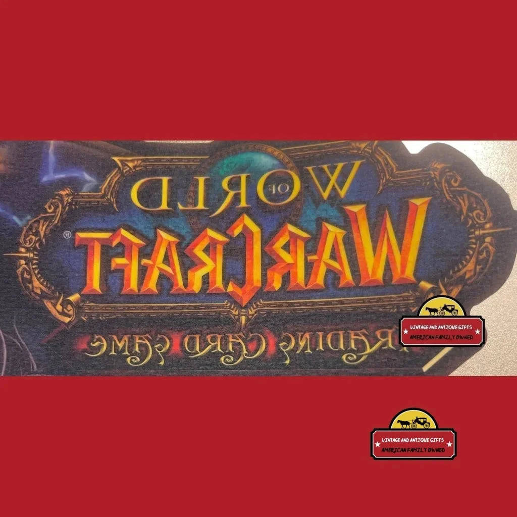 Rare 2006 World of Warcraft GameStop Hobby Store Display