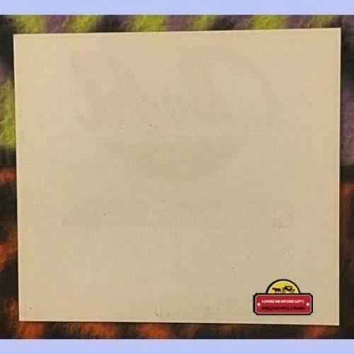 Rare 1920s Antique Vintage Budd Orange Soda Label from New Hampshire