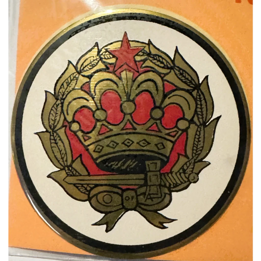 Rare Vintage 1960s Embla Crest Decal Unearths Order History