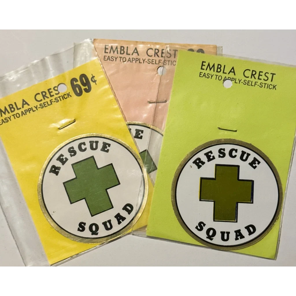 Rare Vintage 1960s Rescue Squad Emblem Stirs Nostalgia