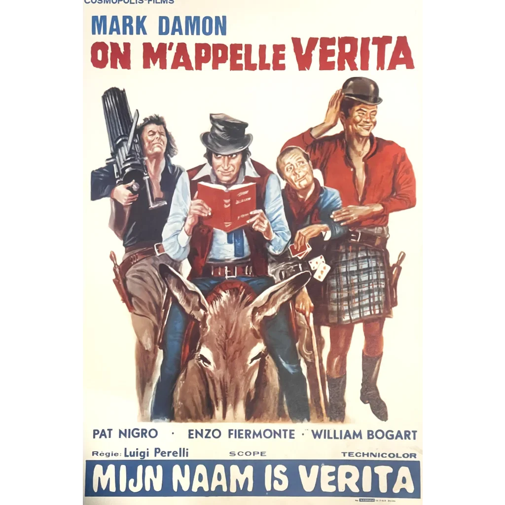 Discover 1972 Verita Belgium Movie Poster Vintage Collectible