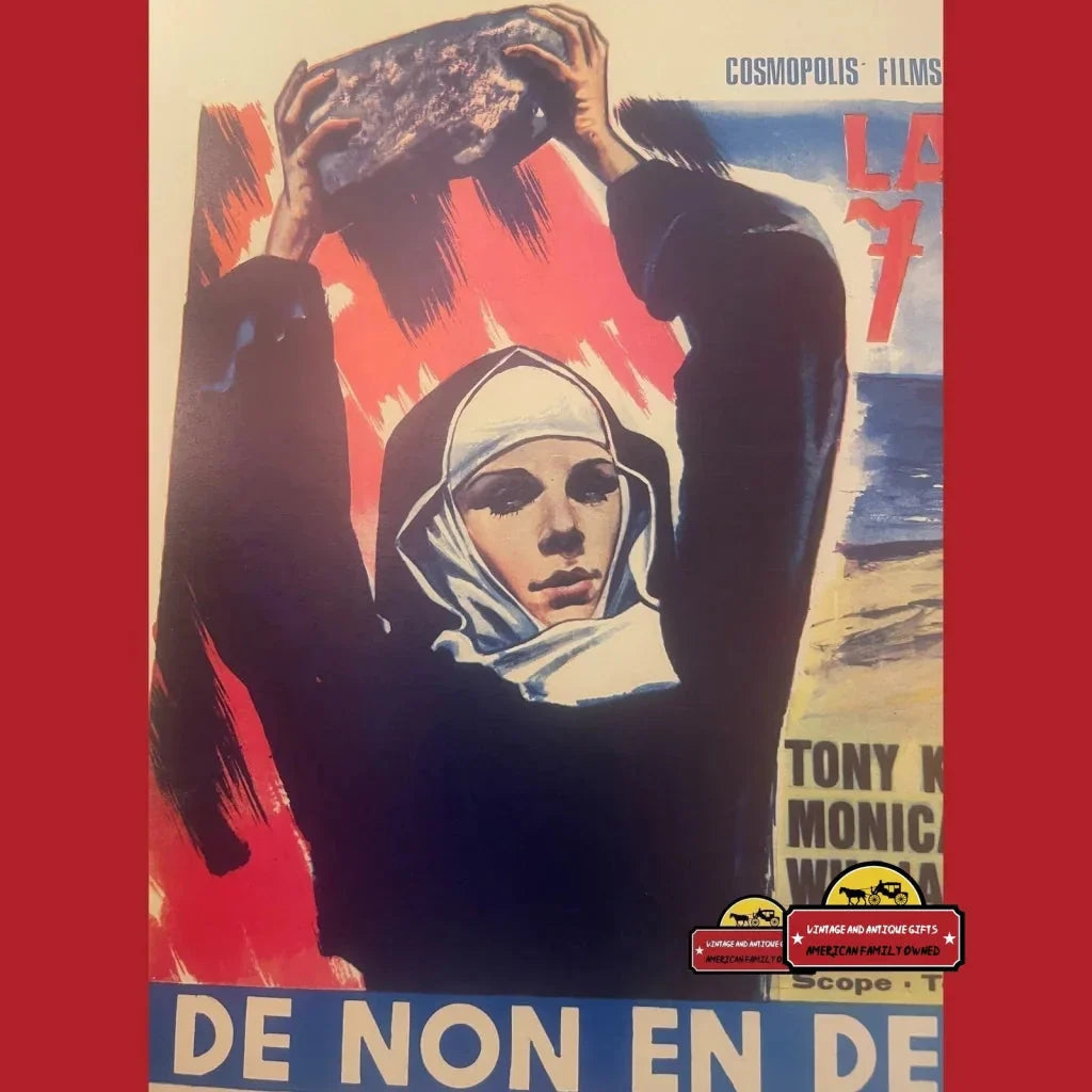 Rare Vintage San Ramon Movie Poster Thrills Collectors