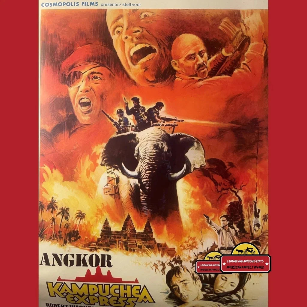 Rare 1982 Robert Wagner Movie Poster Antique Gift for Collectors