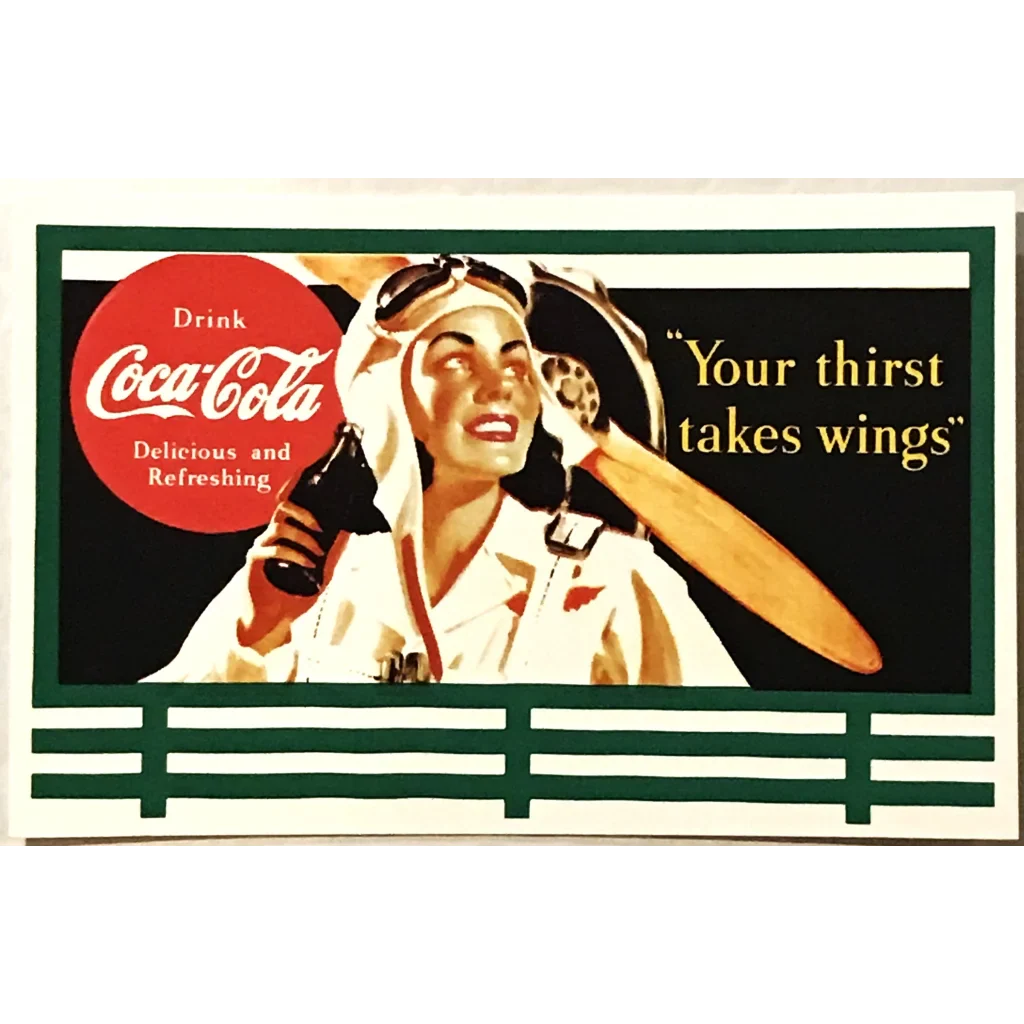Rare Amelia Earhart Coke Ad Brings History to Life