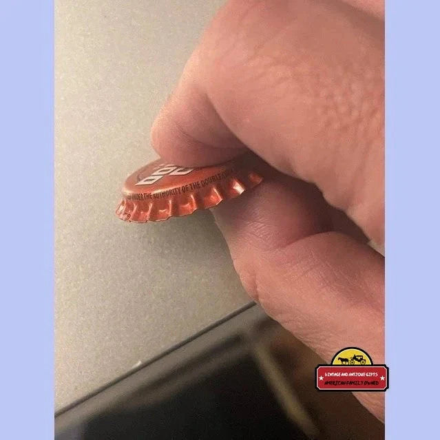 Rare Vintage Double Cola Bottle Cap from 1980s Chattanooga