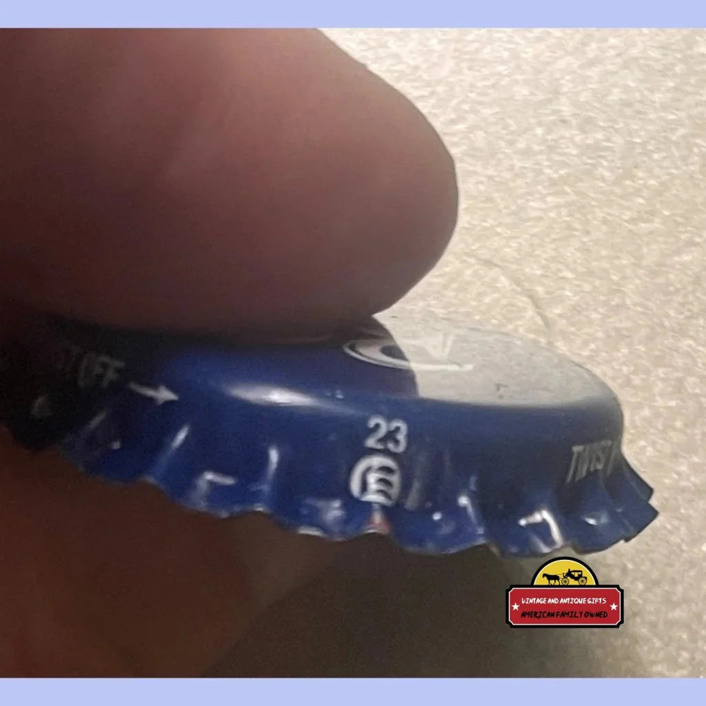 Rare 1980s Royal Crown Cola Bottle Cap from Texas and NC