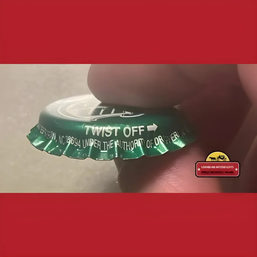 Rare Vintage Sun Drop Bottle Cap From 1980s Texas Dr. Pepper Plant