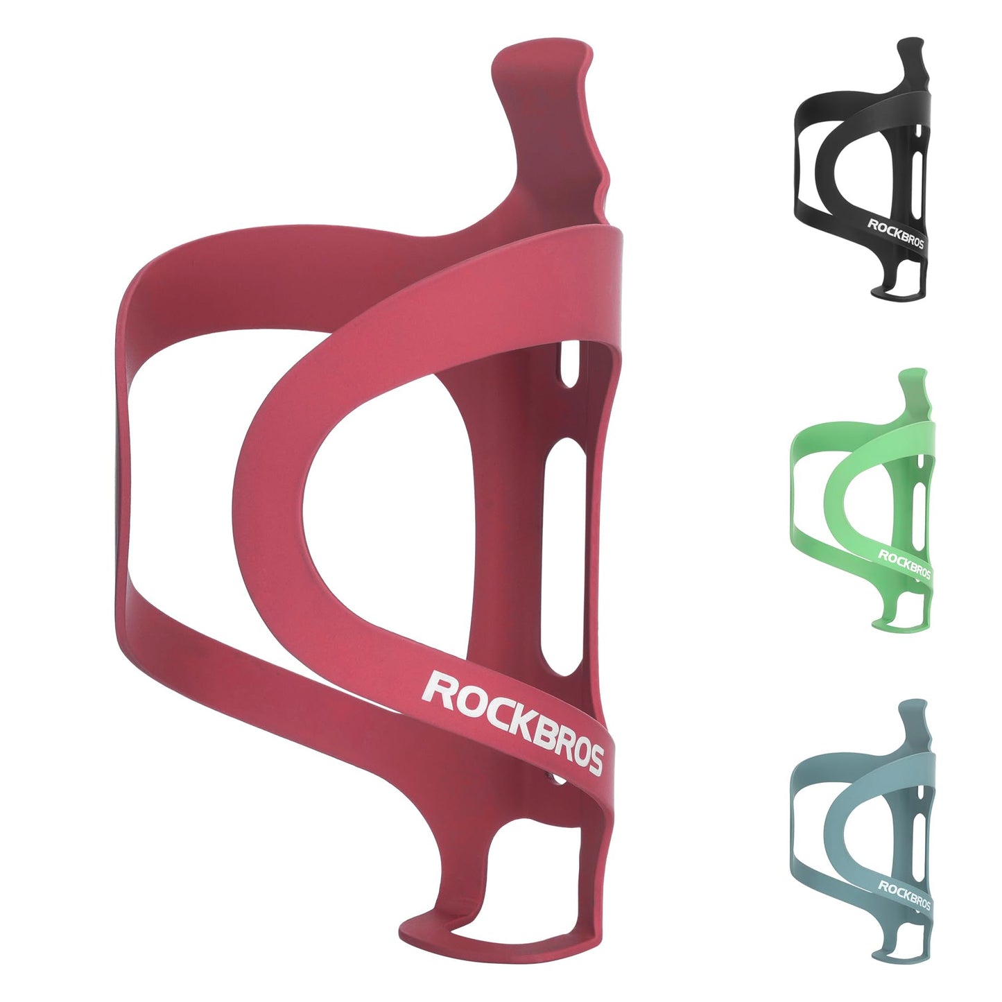 ROCKBROS Lightweight Alloy Aluminum Bike Water Bottle Cage - Secure Hold Bicycle Bottle Bracket