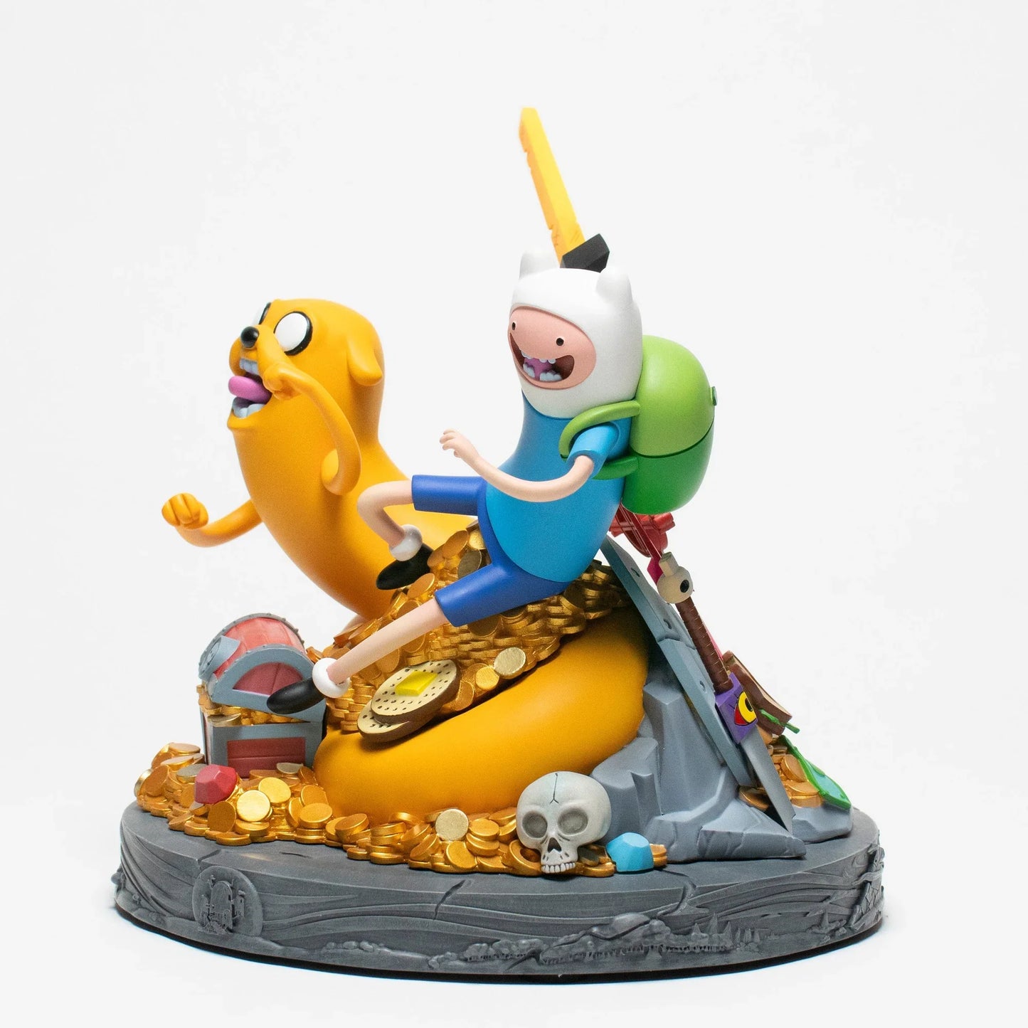 Jake and Finn Statue