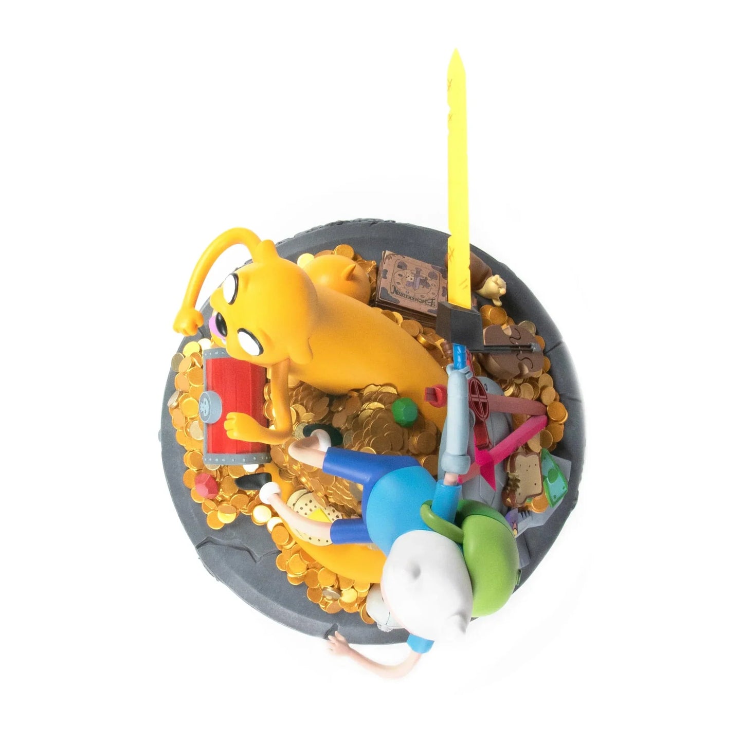 Jake and Finn Statue