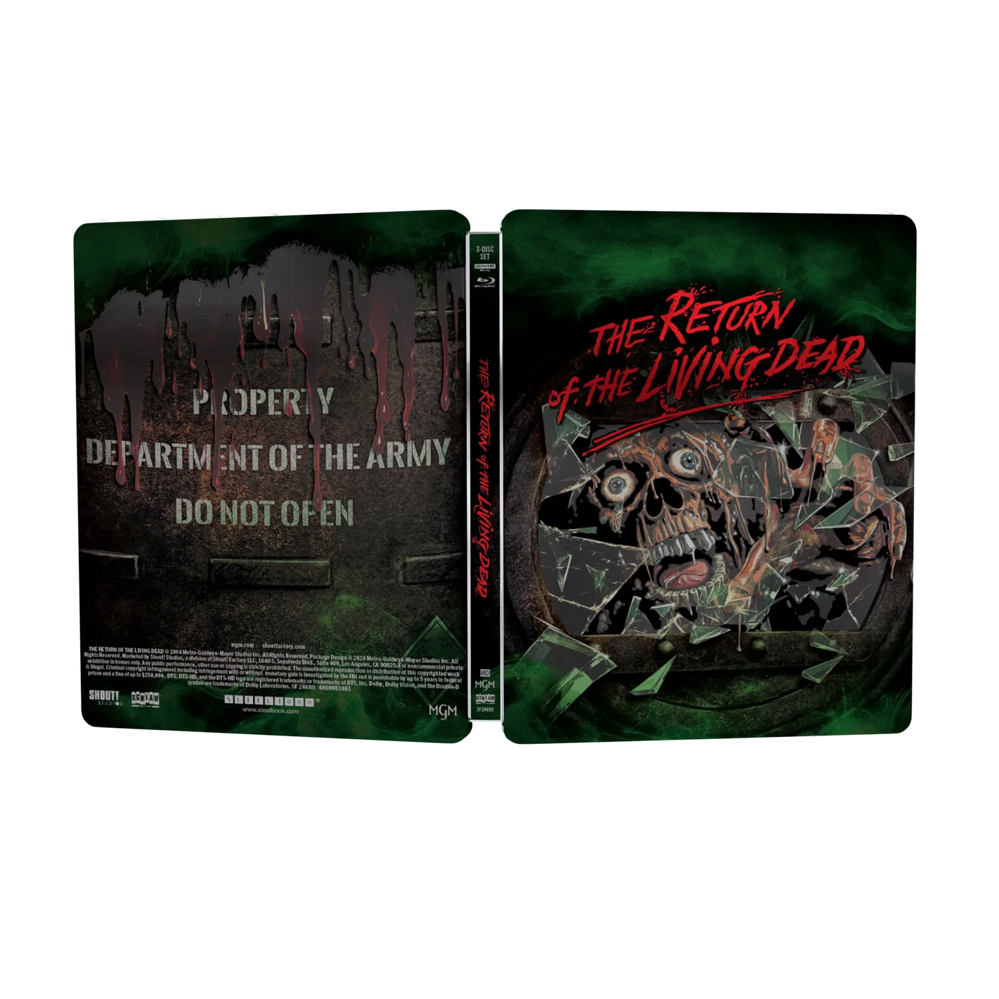 The Return of the Living Dead - Steelbook (4K Ultra HD + Blu-ray + Digital)