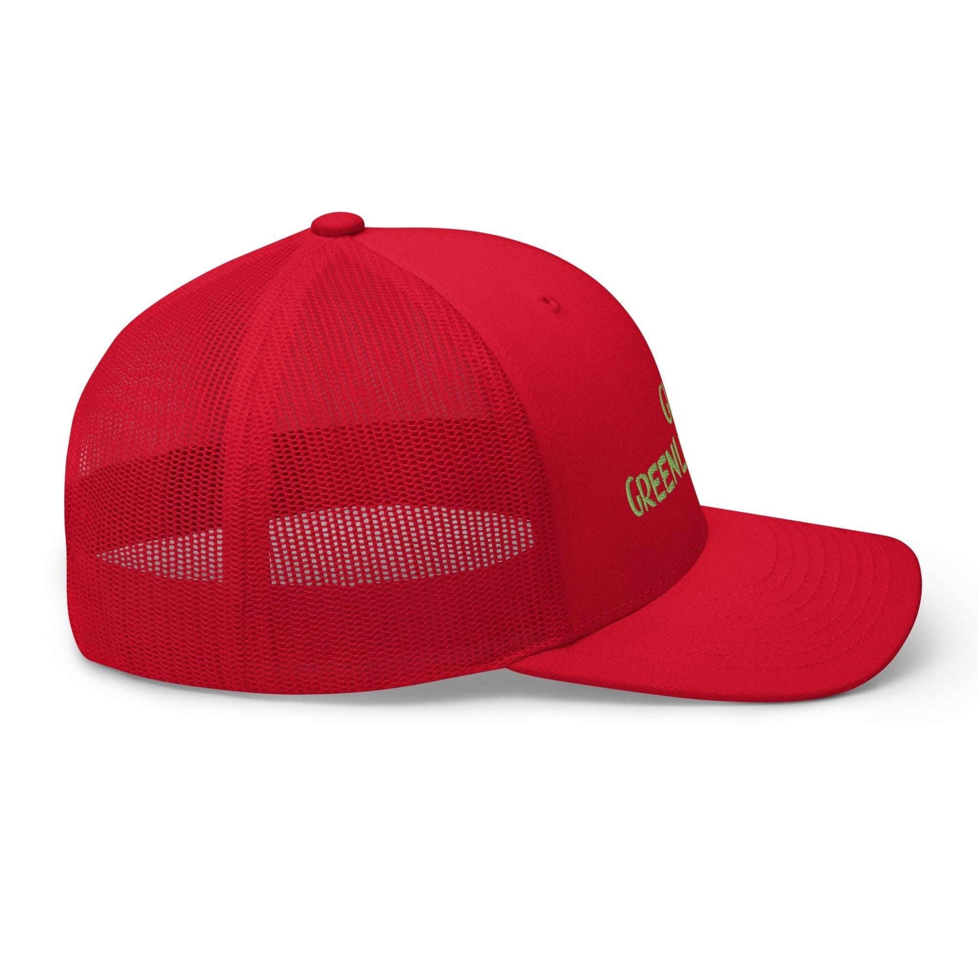 GLS GreenLeaf Silo Trucker Cap / Mesh Back Trucking Hat - Lizard Vigilante