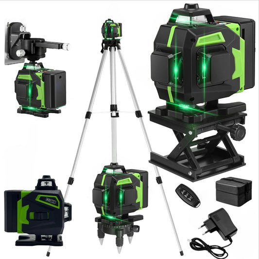 16 Lines Laser Level Green Line SelfLeveling 360 Horizontal And Vertical Professional Building Mini Laser Level - Premium  from Lizard Vigilante - Just $66.99! Shop now at Lizard Vigilante