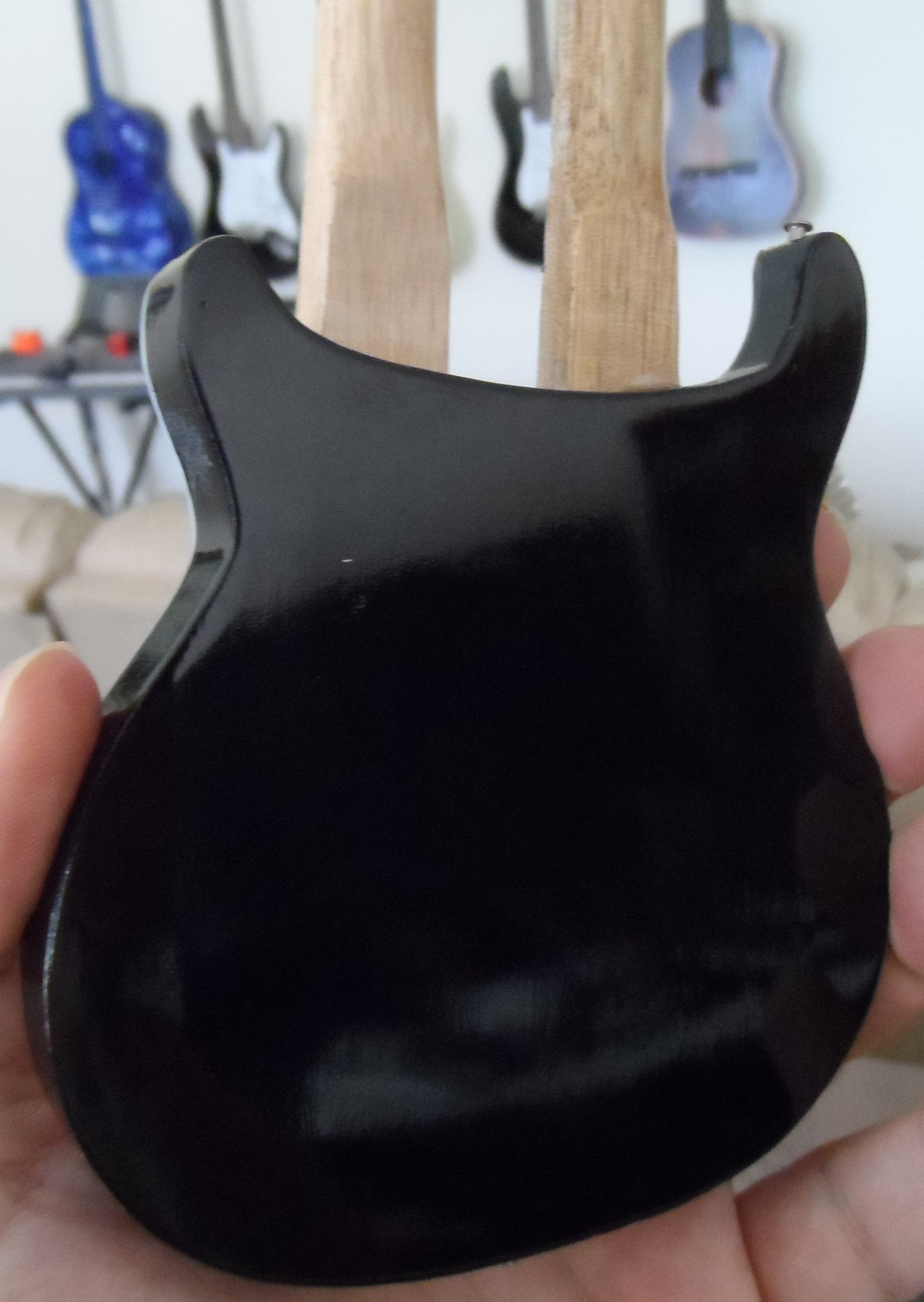 RICHIE SAMBORA - 1980 Ovation Double-Neck 1:4 Scale Replica Guitar ~Brand New~