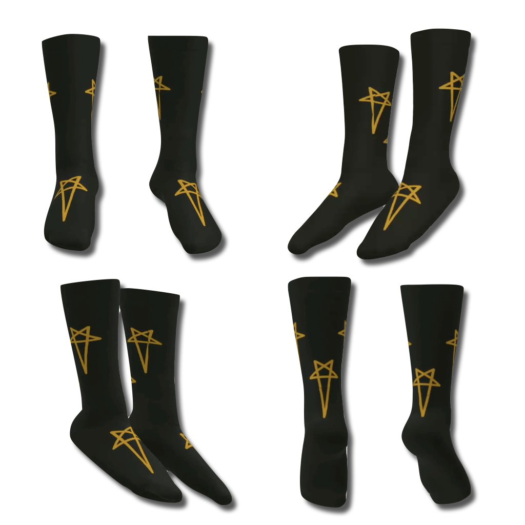 Rick Boot Sock Stars - Crew & Thigh High