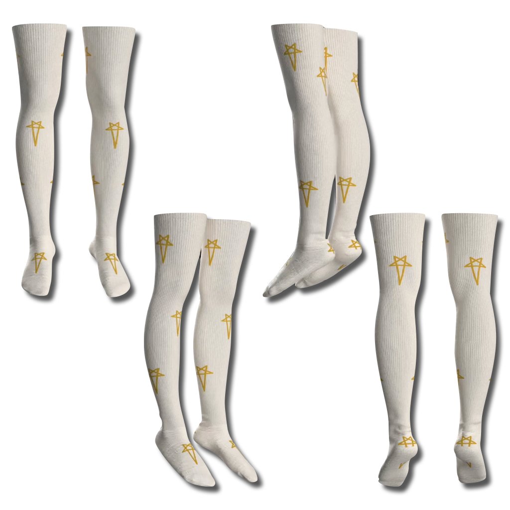 Rick Boot Sock Stars - Crew & Thigh High