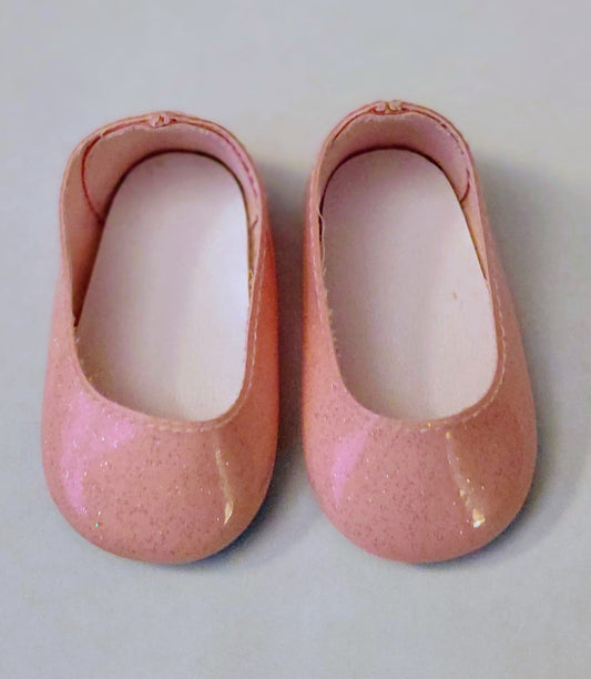 American Girl Doll Accessory - Pink Ballet Shoes