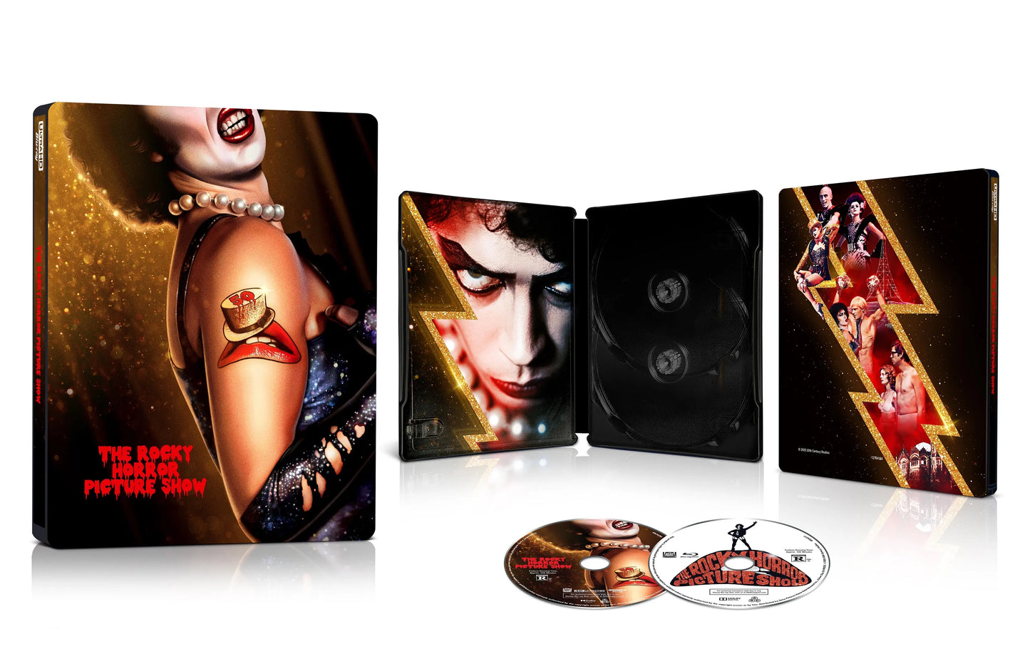 The Rocky Horror Picture Show - 50th Anniversary Limited Edition Steelbook (4K UHD + Blu-ray + Digital)