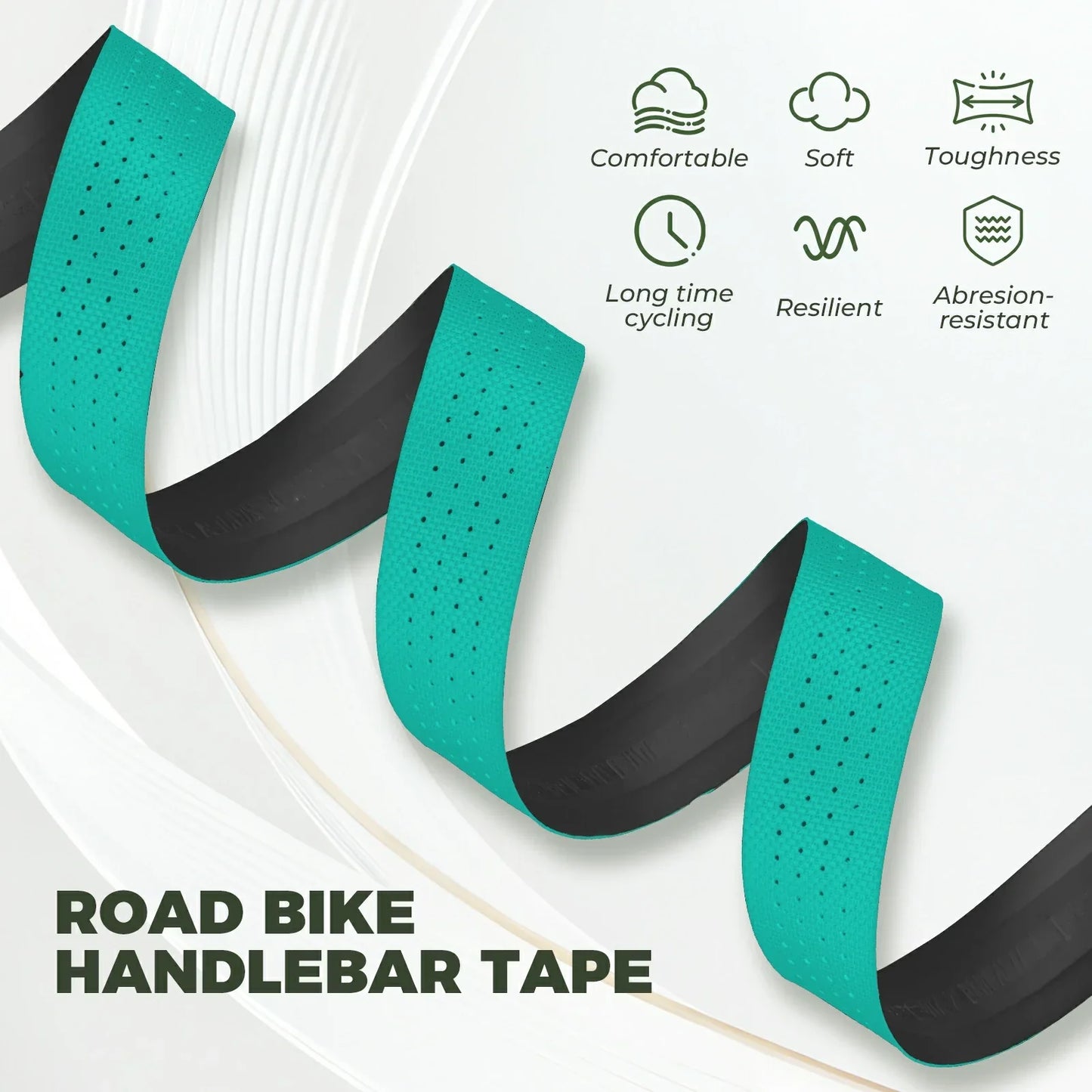 Road Bike Handlebar Tape 3mm Extra Long 220cm