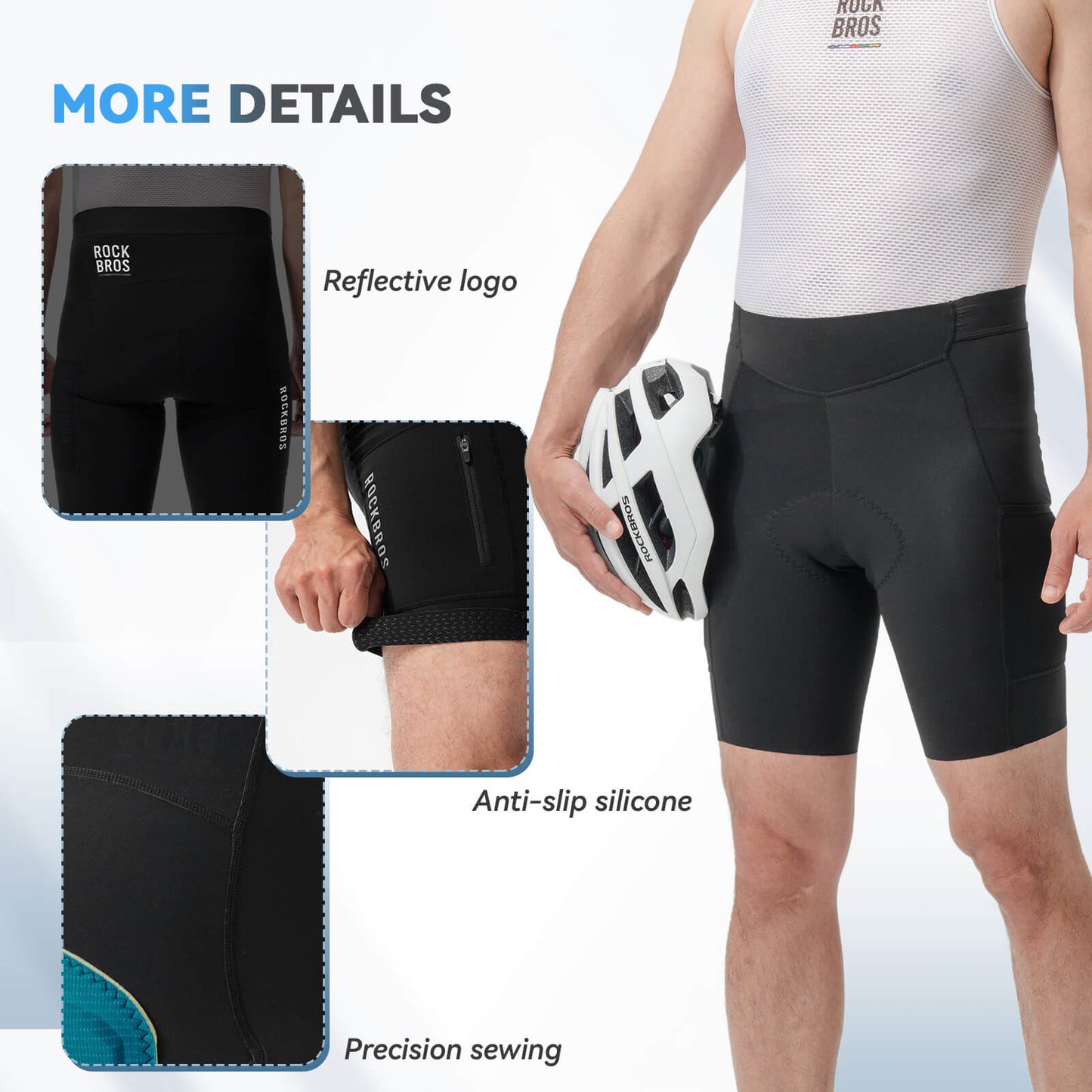 Road-to-Sky Summer Men’s Cycling Shorts - TLDK001