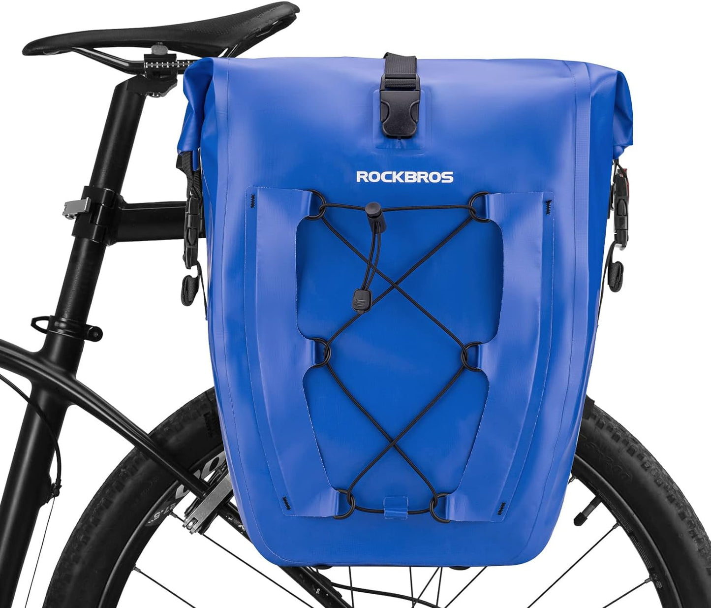 ROCKBROS 32L Waterproof Bike Pannier Durable Spacious Easy to Install