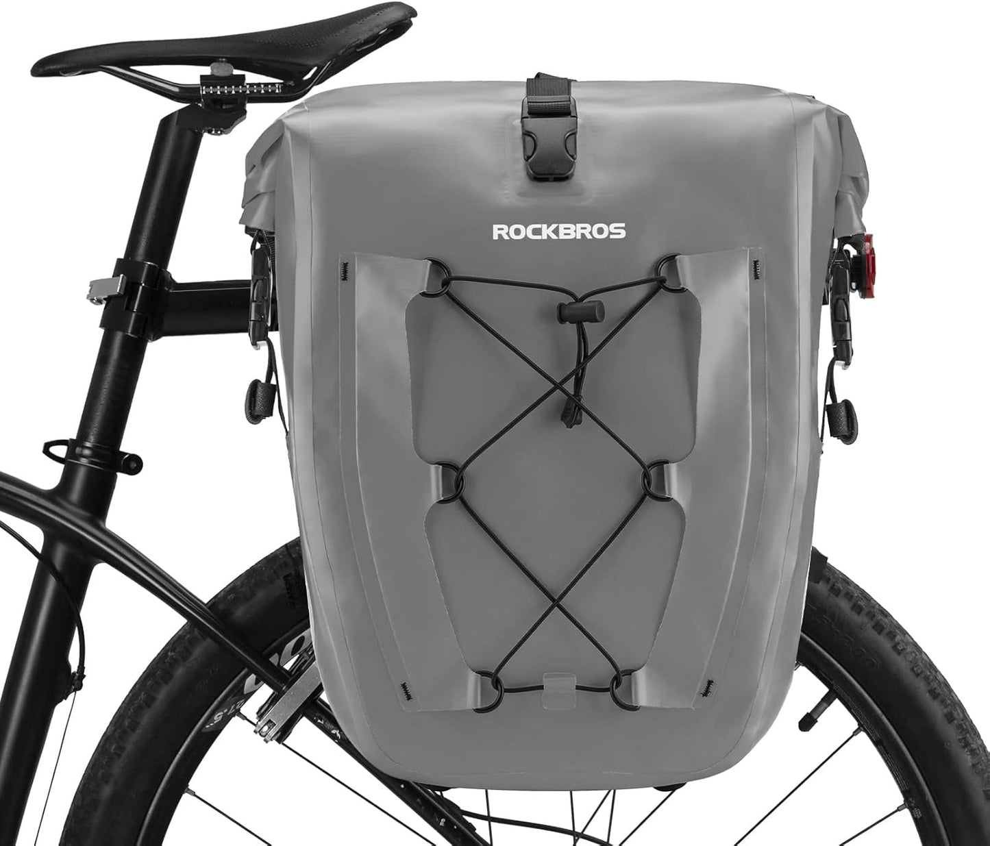 ROCKBROS 32L Waterproof Bike Pannier Durable Spacious Easy to Install