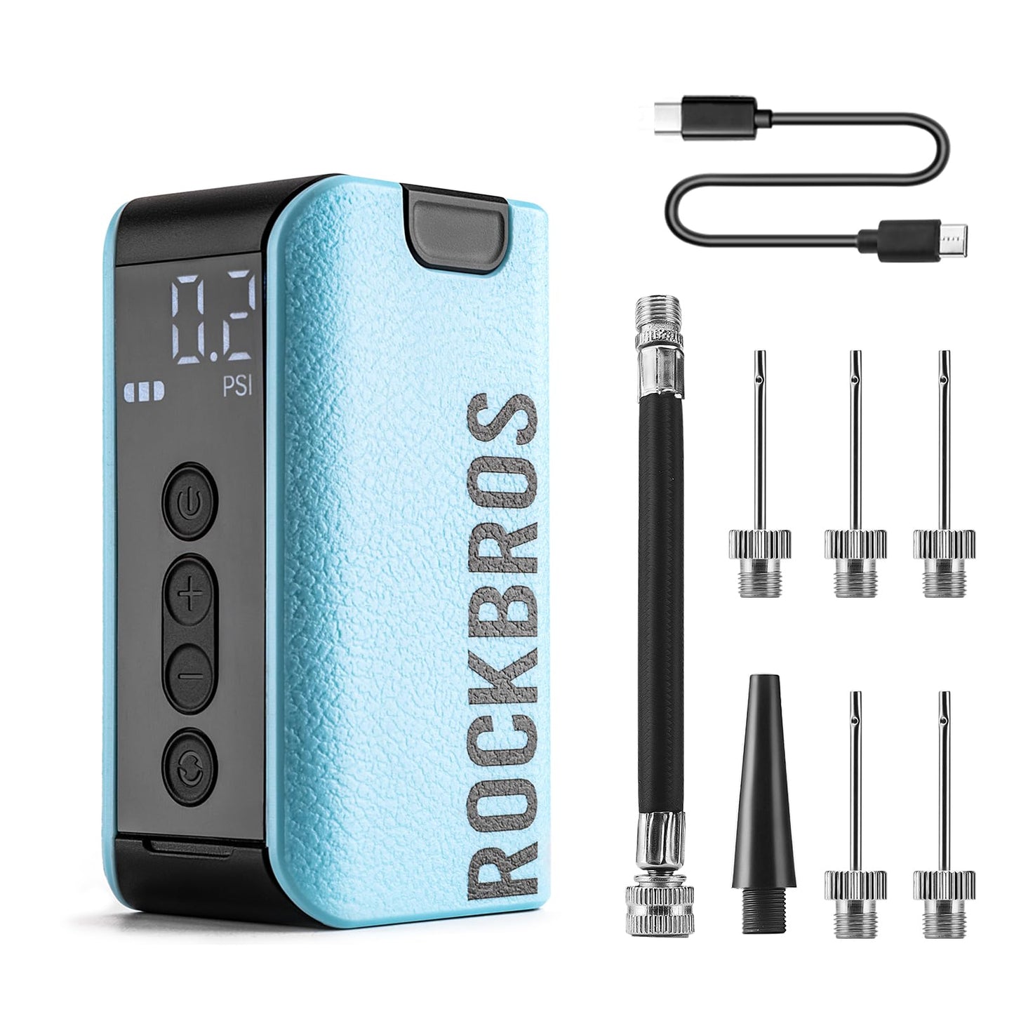 ROCKBROS AS3 Electric Smart Air Portable Fast Ball Pump