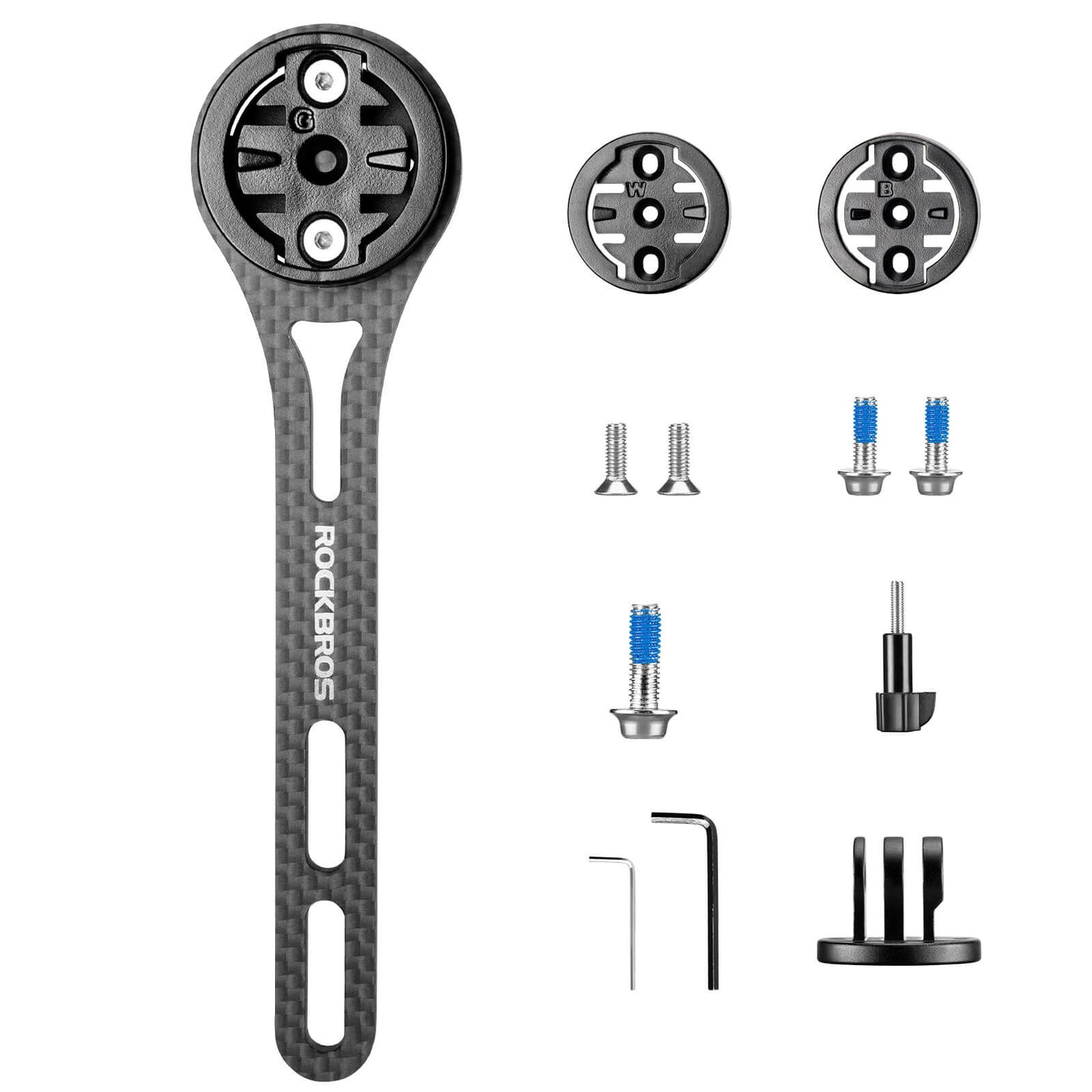 Bike Handlebar Mount For Computer & Light