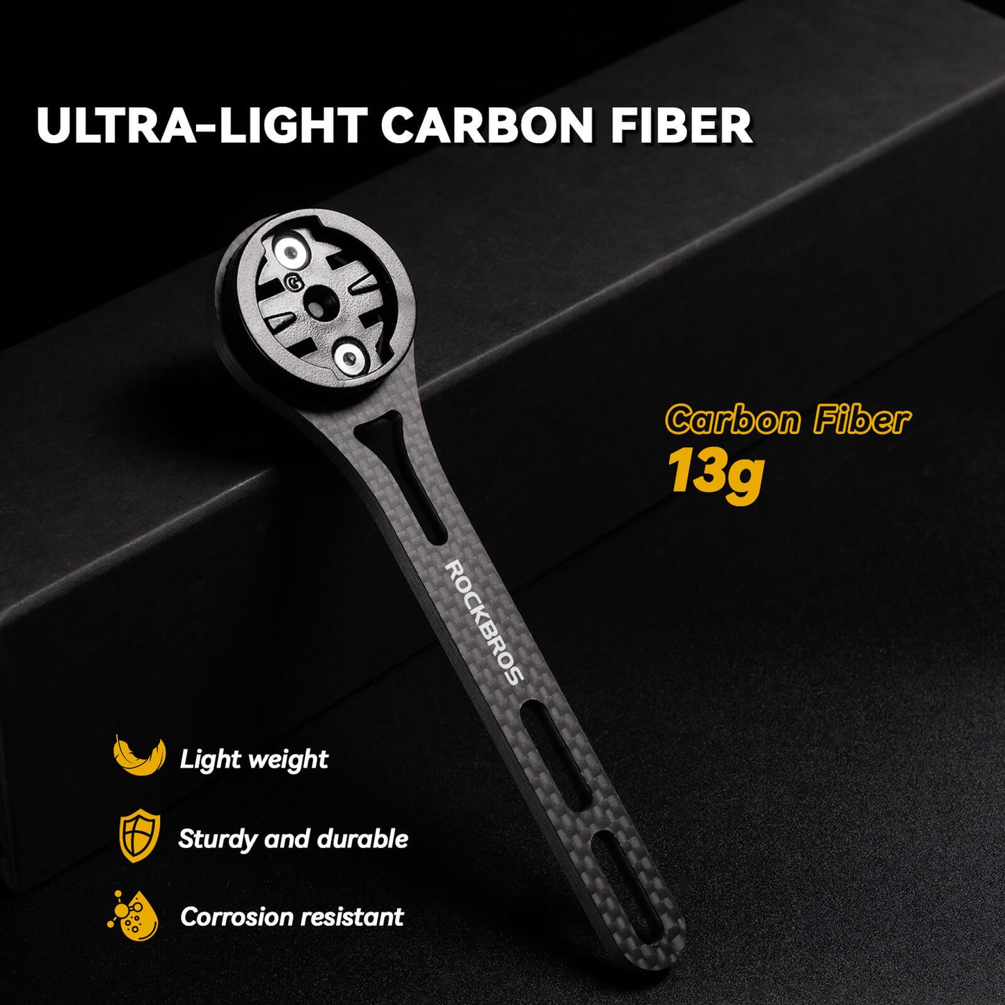 Bike Handlebar Mount For Computer & Light