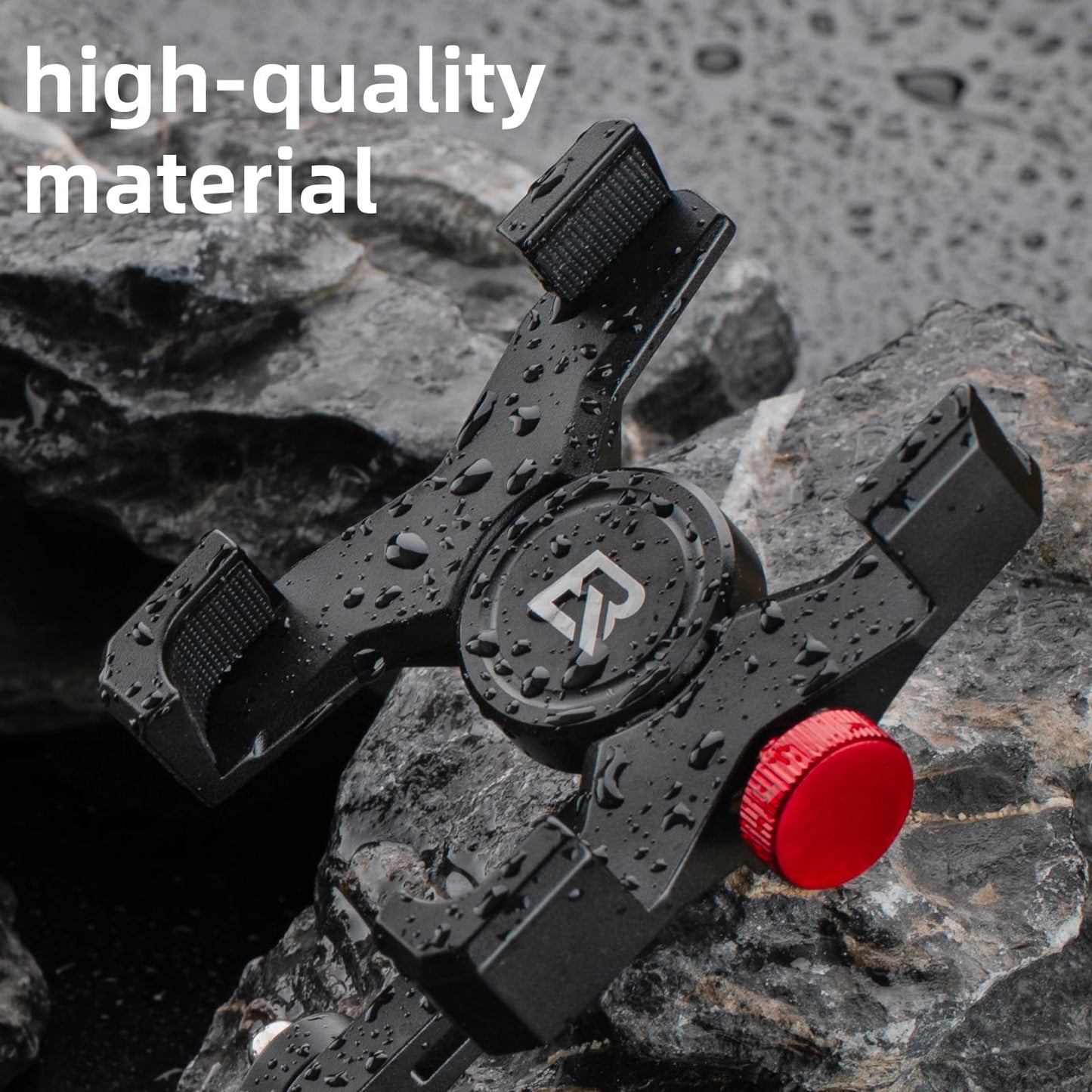 ROCKBROS Bike Phone Holder, Aluminum Handlebar Mount for 4.7-7.1" Phones