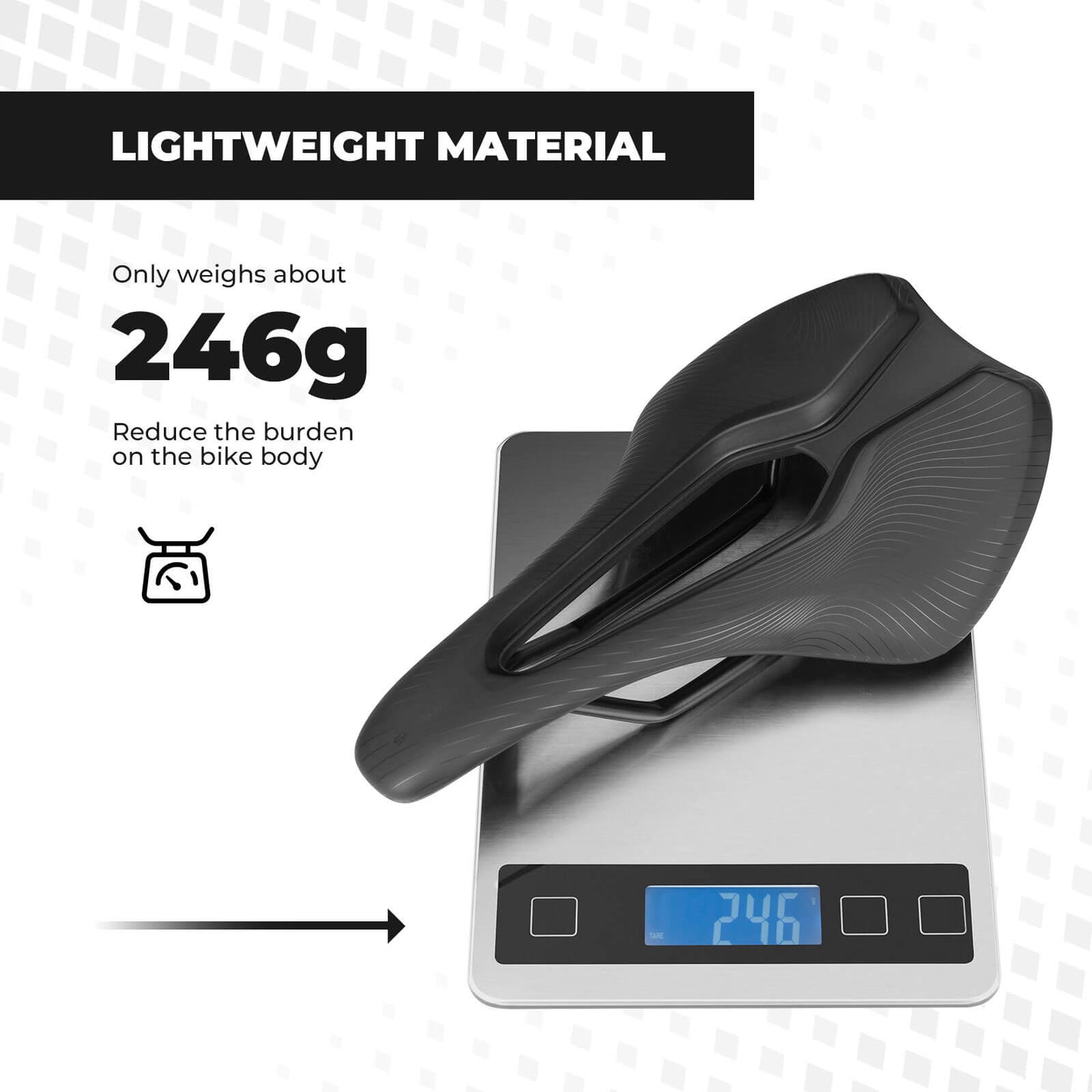 ROCKBROS Bike Saddle Comfortable